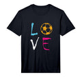 Love Soccer Funny Football Player T-Shirt - Aesthetic Graphic Men Women - T-Shirt, Sweatshirt, Hoodie