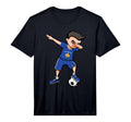 Dabbing Soccer Kosovo Jersey Kosovar T-Shirt - Graphic Print Men Women - T-Shirt, Sweatshirt, Hoodie