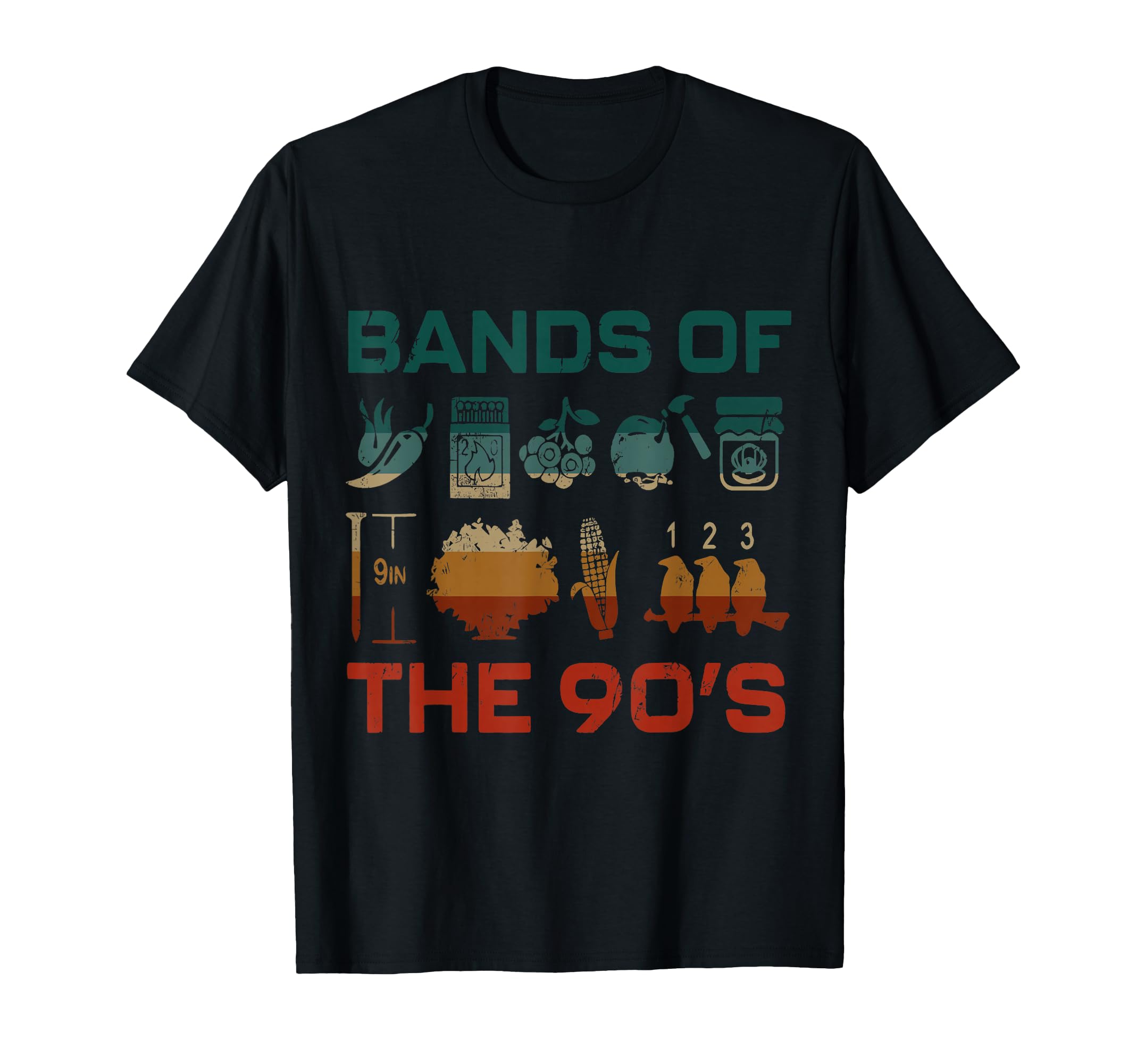 Popular Music Bands 90S 90S Music T-Shirt - Minimalist Print for Adults - T-Shirt, Sweatshirt, Hoodie
