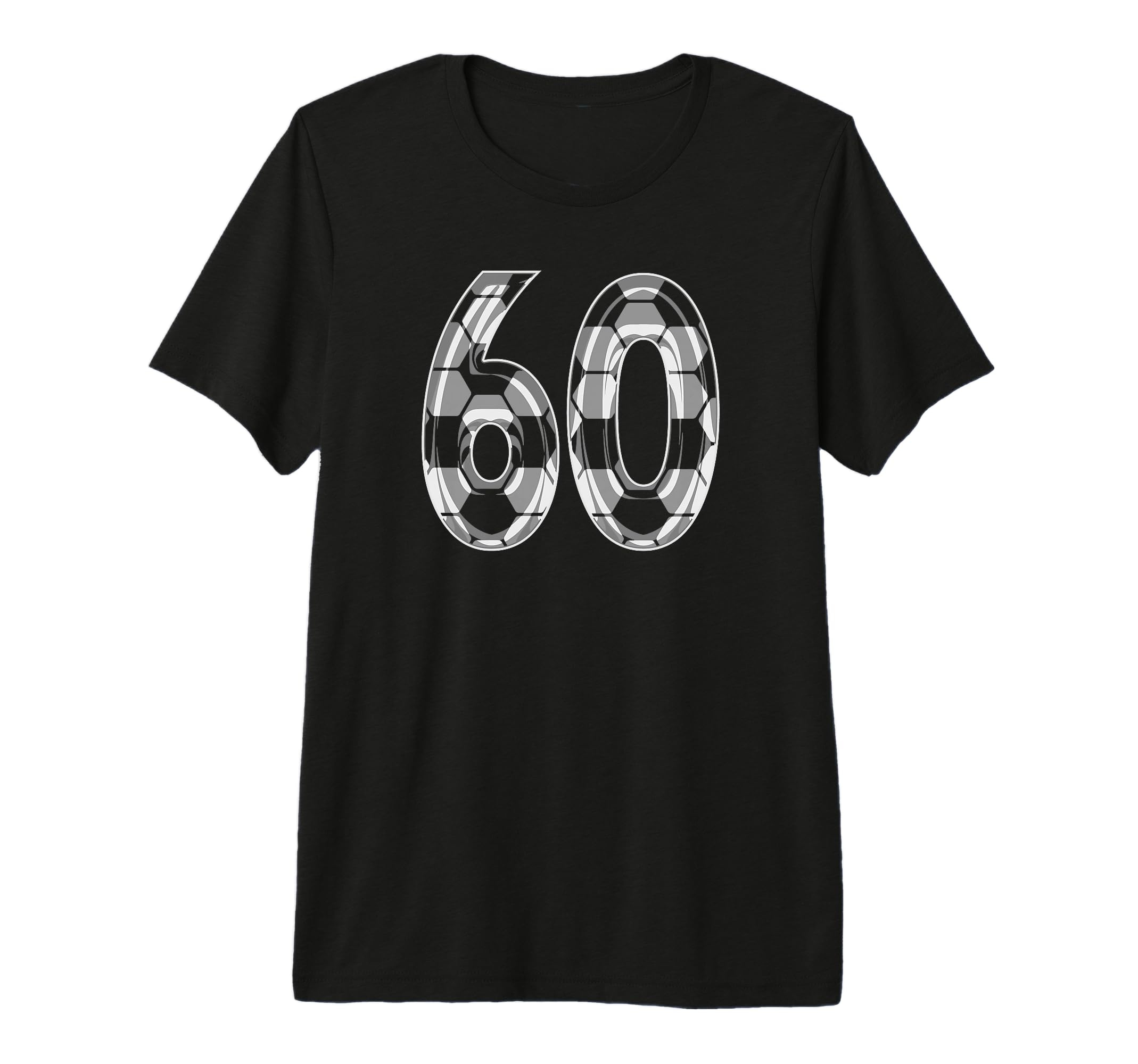 Soccer Number 60 Favorite Player 60 T-Shirt - Aesthetic Graphic Men Women - T-Shirt, Sweatshirt, Hoodie