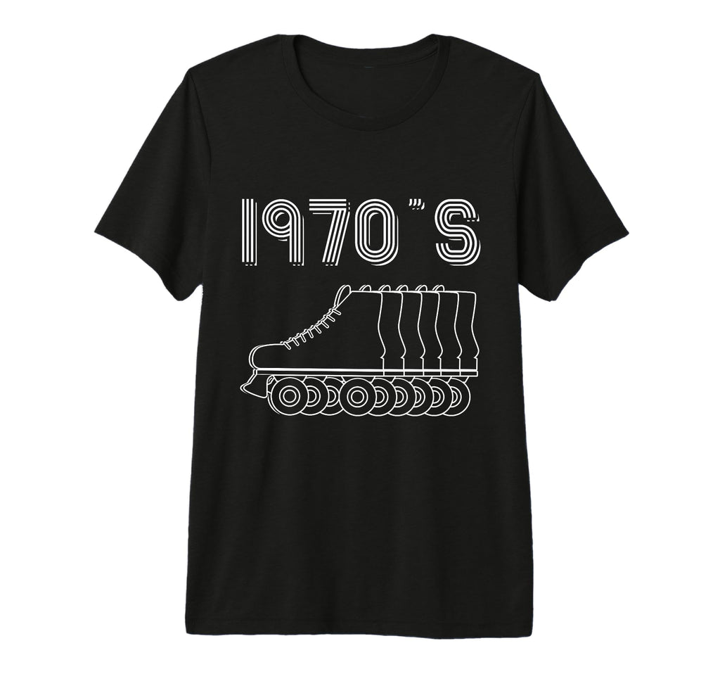 1970S Roller Skates Skating Lifestyle T-Shirt - Streetwear Style Unisex - T-Shirt, Sweatshirt, Hoodie