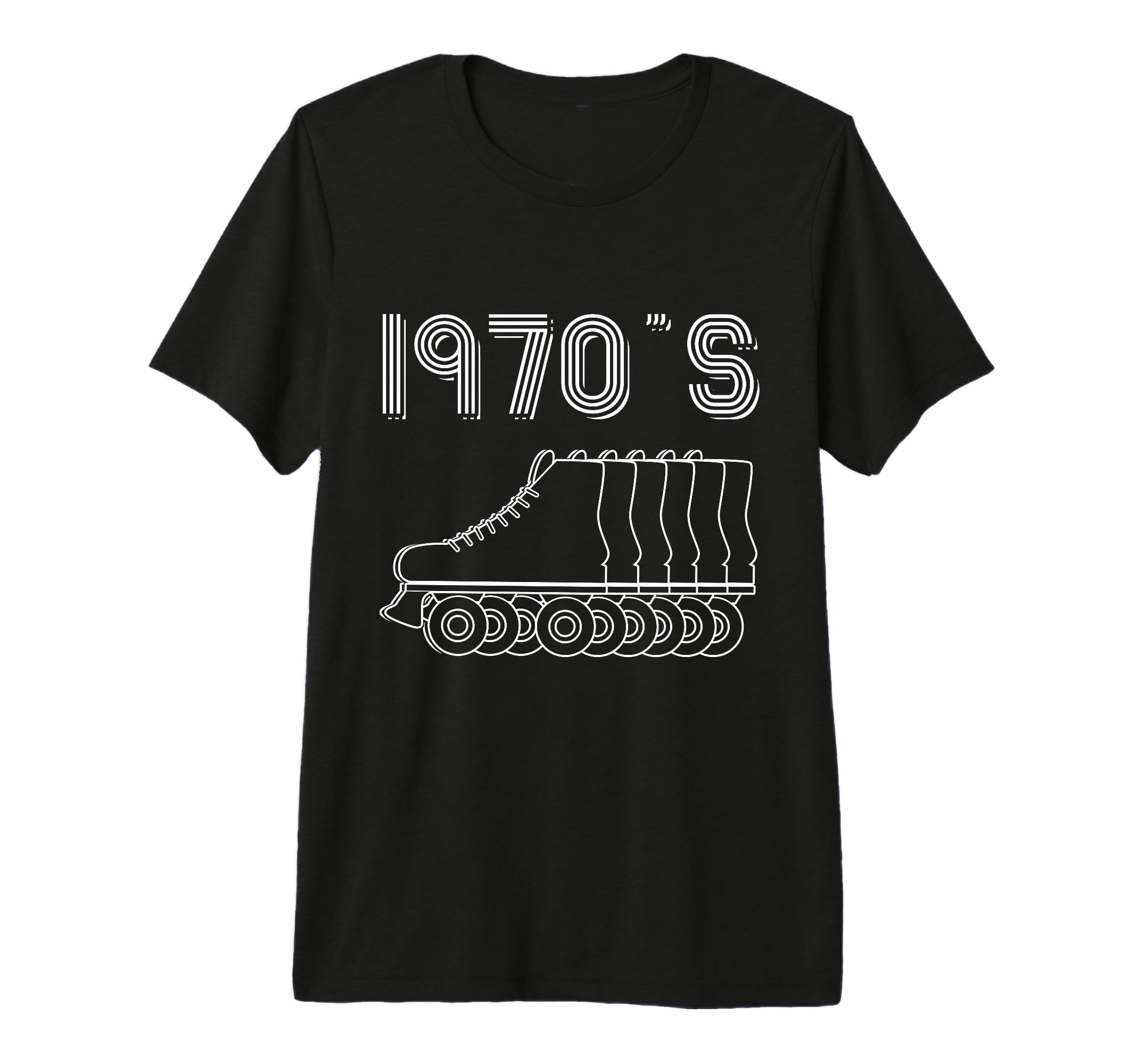 1970S Roller Skates Skating Lifestyle T-Shirt - Streetwear Style Unisex - T-Shirt, Sweatshirt, Hoodie