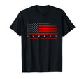 American Flag Soccer Soccer T-Shirt - Custom Art Print Men Women - T-Shirt, Sweatshirt, Hoodie