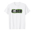 That Says Word Coach Soccer Ball T-Shirt - Casual Everyday Wear Unisex - T-Shirt, Sweatshirt, Hoodie