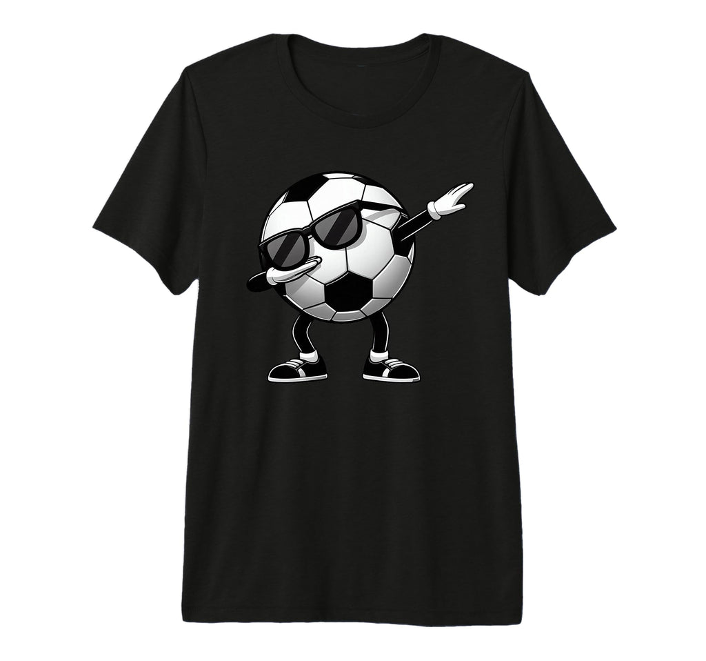 Dabbing Soccer Ball Soccer Sports T-Shirt - Novelty Apparel Men Women - T-Shirt, Sweatshirt, Hoodie