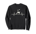 Soccer Player Heartbeat Goalie Sweatshirt - Novelty Apparel Unisex - T-Shirt, Sweatshirt, Hoodie