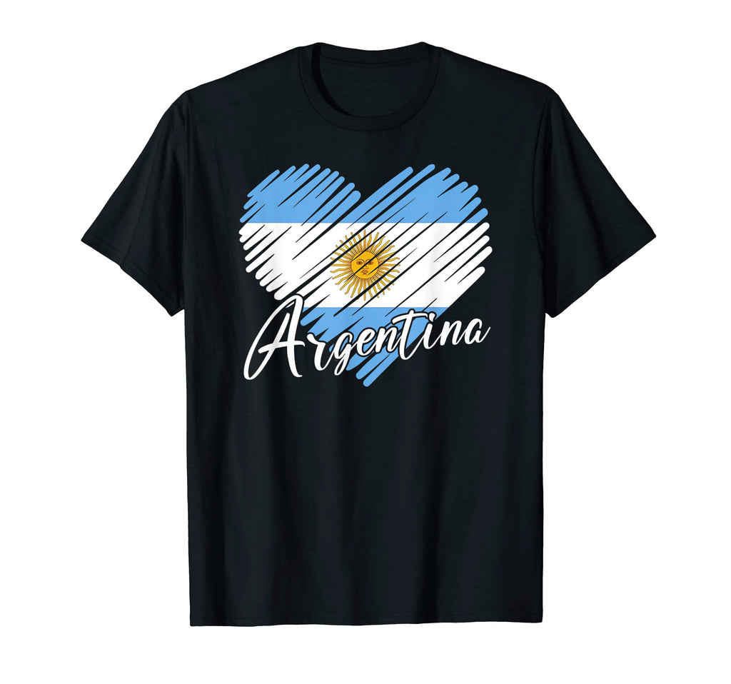 Argentinian Flag Argentina Pride T-Shirt - Fun Novelty Design for Adults - T-Shirt, Sweatshirt, Hoodie