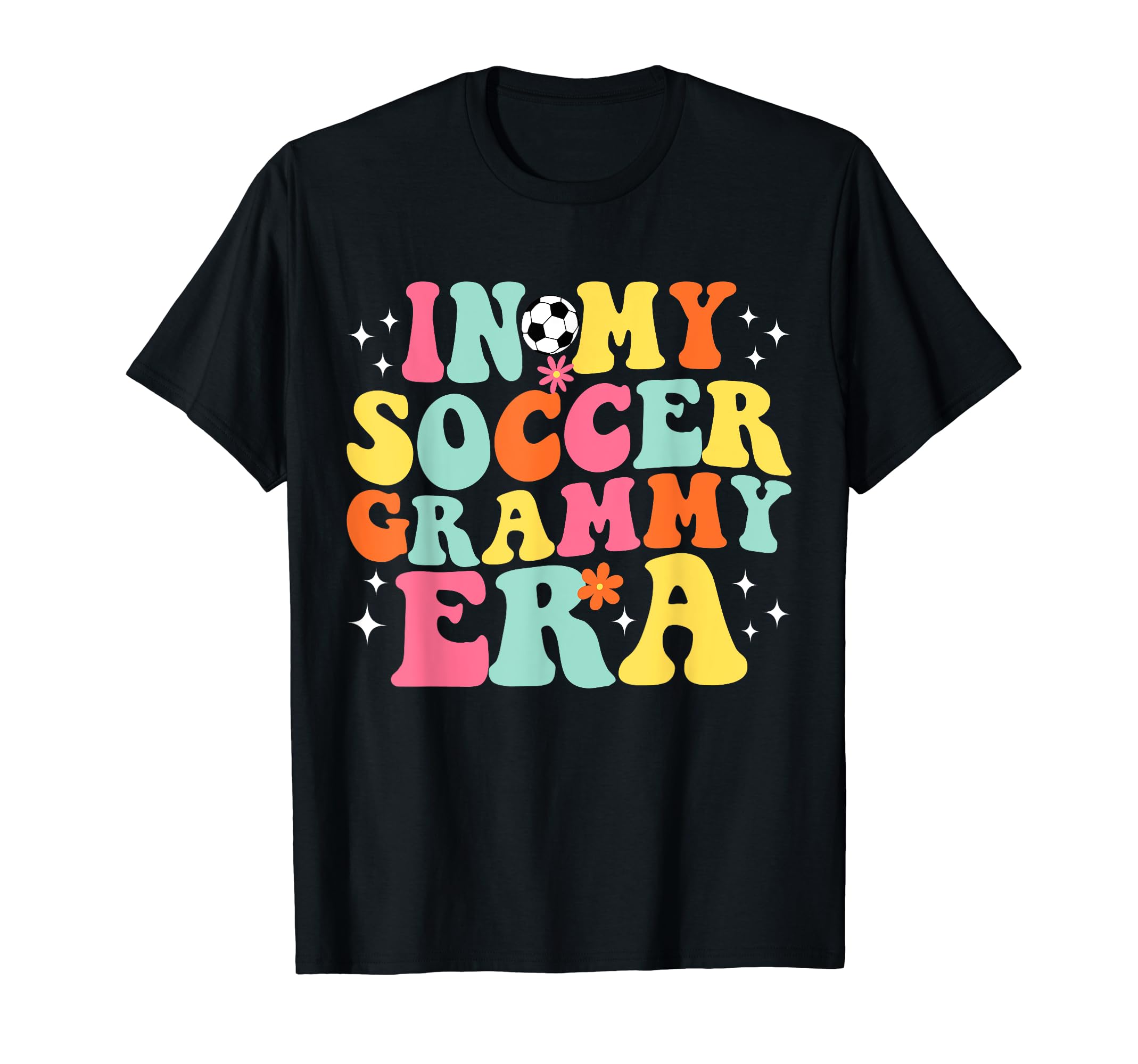 My Soccer Grammy Era Game Day Groovy T-Shirt - Novelty Apparel Unisex - T-Shirt, Sweatshirt, Hoodie