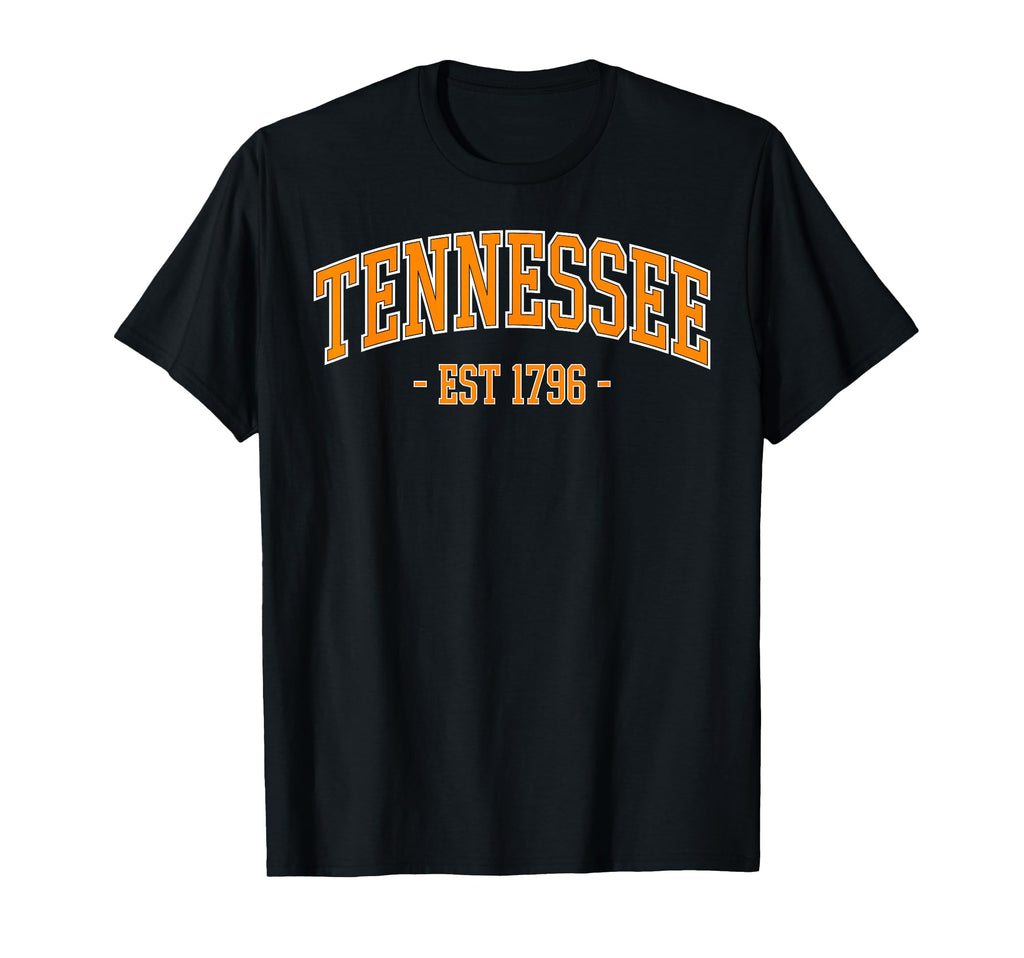 Tn Orange Varsity Tennessee T-Shirt - Casual Everyday Wear for Adults - T-Shirt, Sweatshirt, Hoodie