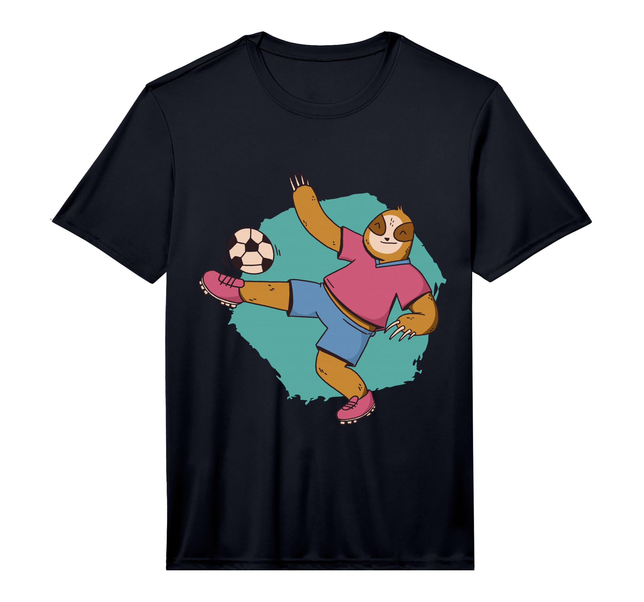 Mens Soccer Ball Field Kick Goal T-Shirt - Fun Novelty Design Men Women - T-Shirt, Sweatshirt, Hoodie