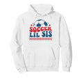 Soccer Lil Sis Soccer Sister Support Hoodie - Trendy Graphic Men Women - T-Shirt, Sweatshirt, Hoodie