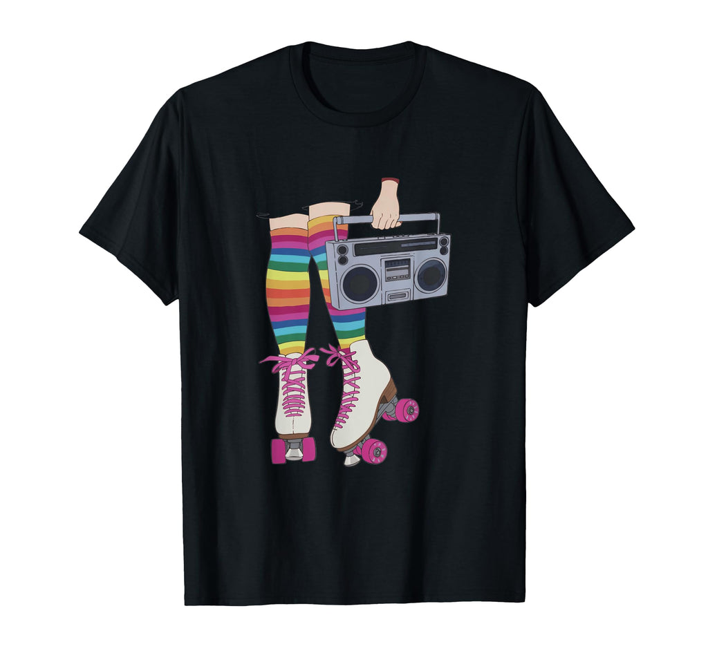 Rollerskates Roll Beat Funny 70S 80S T-Shirt - Fun Novelty Design Unisex - T-Shirt, Sweatshirt, Hoodie