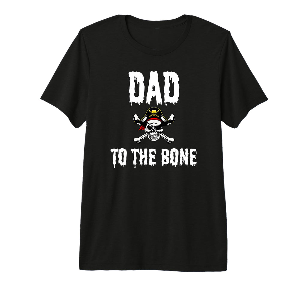 Rock And Roll Dad To Bone Awesome T-Shirt - Minimalist Print Unisex - T-Shirt, Sweatshirt, Hoodie