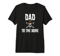 Rock And Roll Dad To Bone Awesome T-Shirt - Minimalist Print Unisex - T-Shirt, Sweatshirt, Hoodie