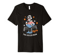 Soccer Mom Skeletton Halloween Soccer T-Shirt - Minimalist Print Unisex - T-Shirt, Sweatshirt, Hoodie