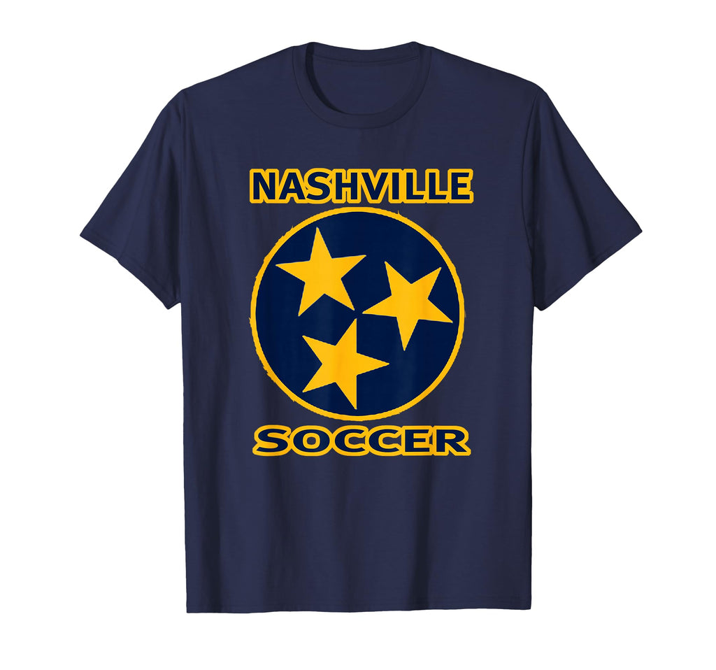 Nashville Soccer Tennessee Tristar T-Shirt - Minimalist Print Men Women - T-Shirt, Sweatshirt, Hoodie