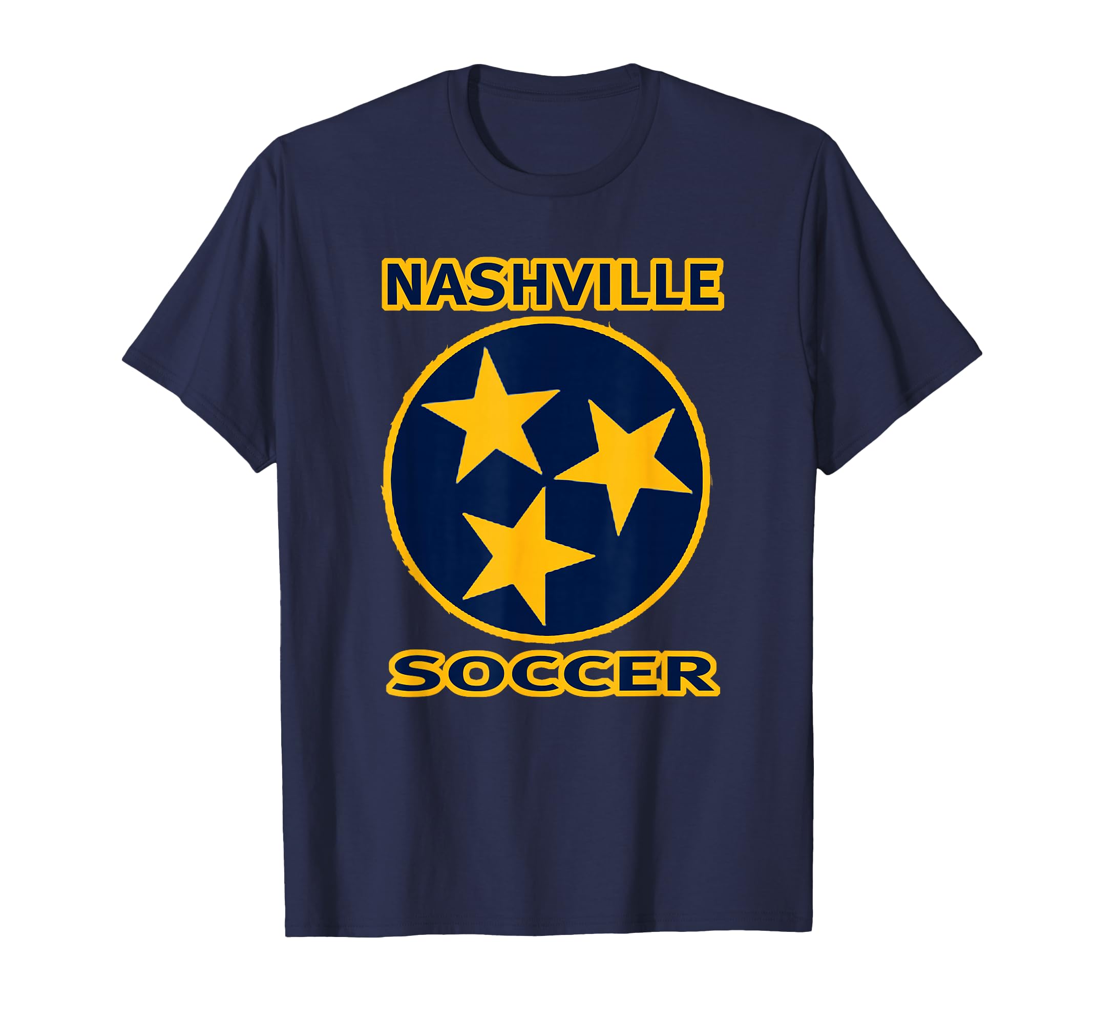 Nashville Soccer Tennessee Tristar T-Shirt - Minimalist Print Men Women - T-Shirt, Sweatshirt, Hoodie