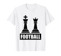 Funny Chess Football Soccer T-Shirt - Fun Novelty Design for Adults - T-Shirt, Sweatshirt, Hoodie