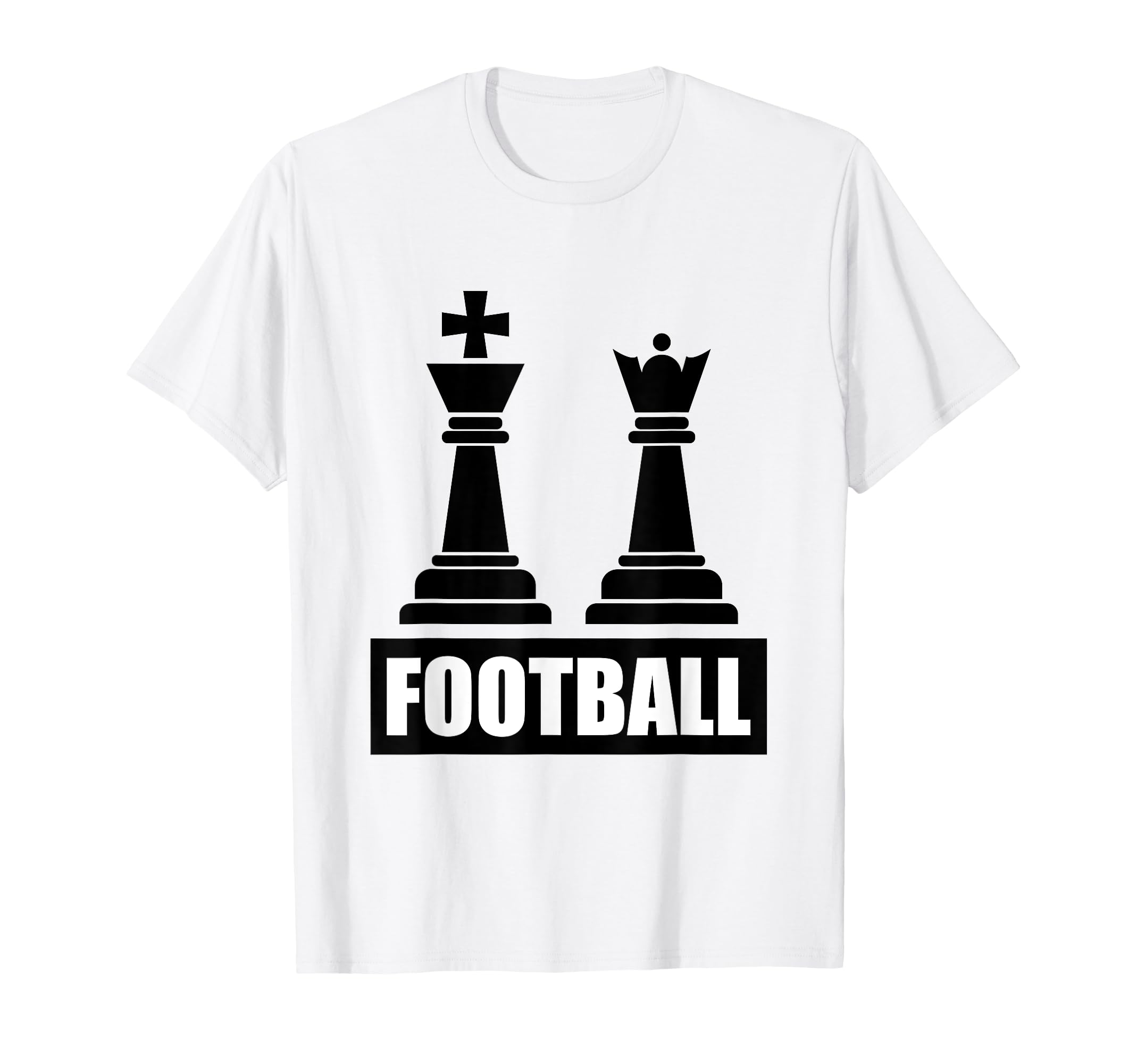 Funny Chess Football Soccer T-Shirt - Fun Novelty Design for Adults - T-Shirt, Sweatshirt, Hoodie