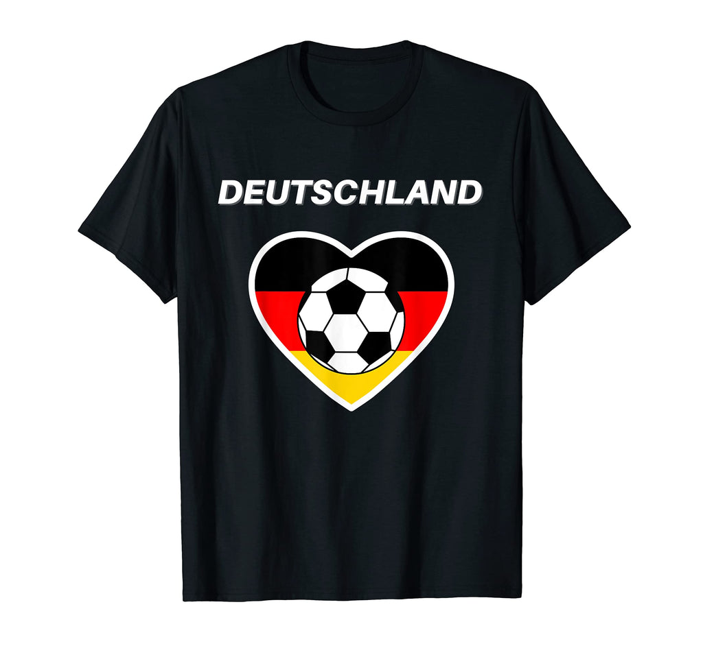 Deutschland Soccer Deutschland Fu Ball T-Shirt - Trendy Graphic for Adults - T-Shirt, Sweatshirt, Hoodie