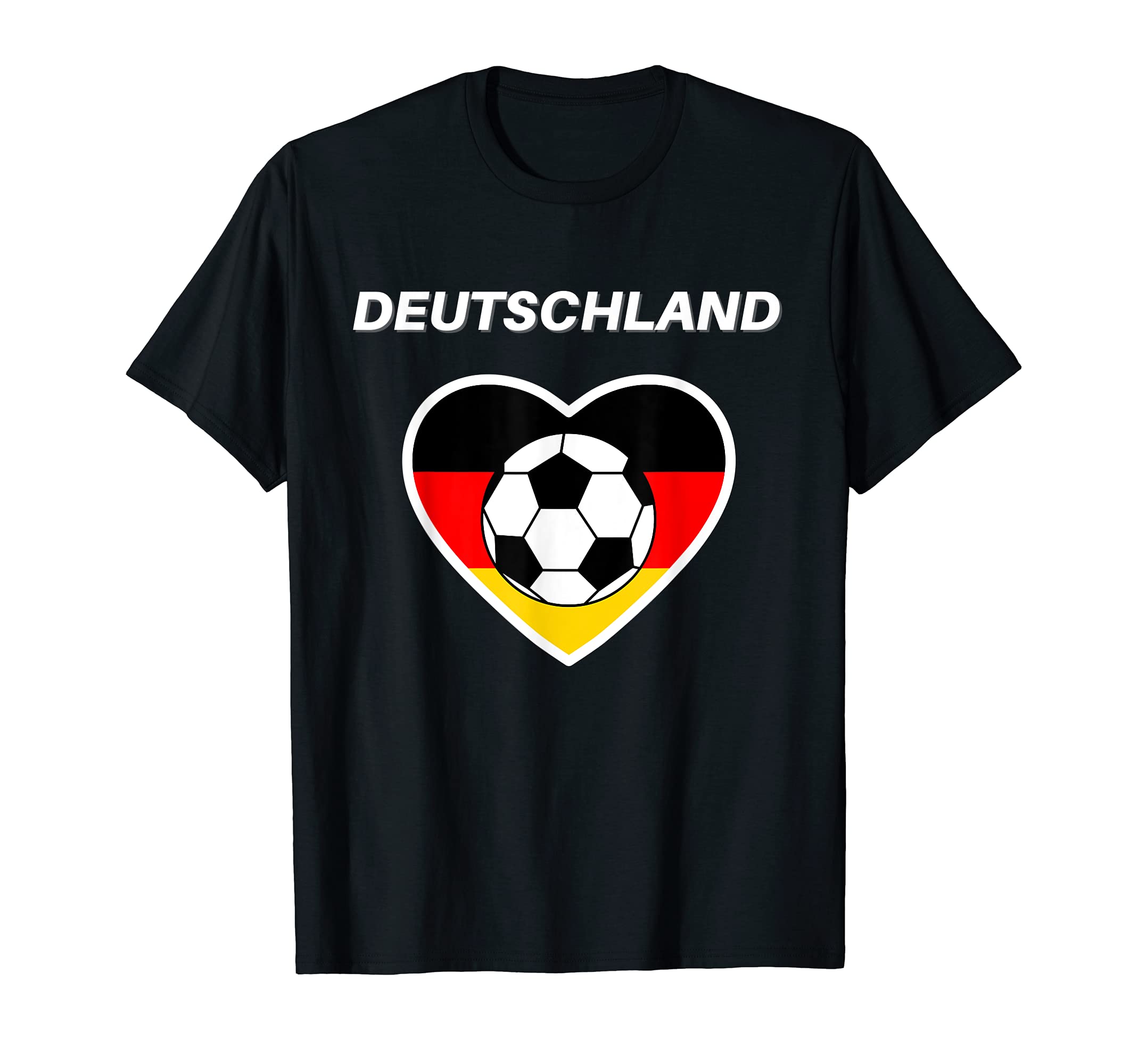 Deutschland Soccer Deutschland Fu Ball T-Shirt - Trendy Graphic for Adults - T-Shirt, Sweatshirt, Hoodie