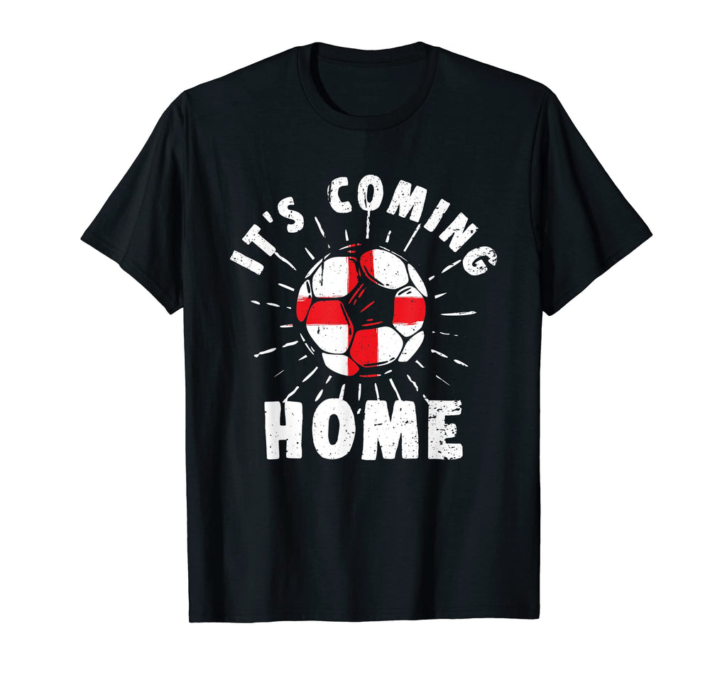 Coming Home England Flag Football Player T-Shirt - Streetwear Style Unisex - T-Shirt, Sweatshirt, Hoodie