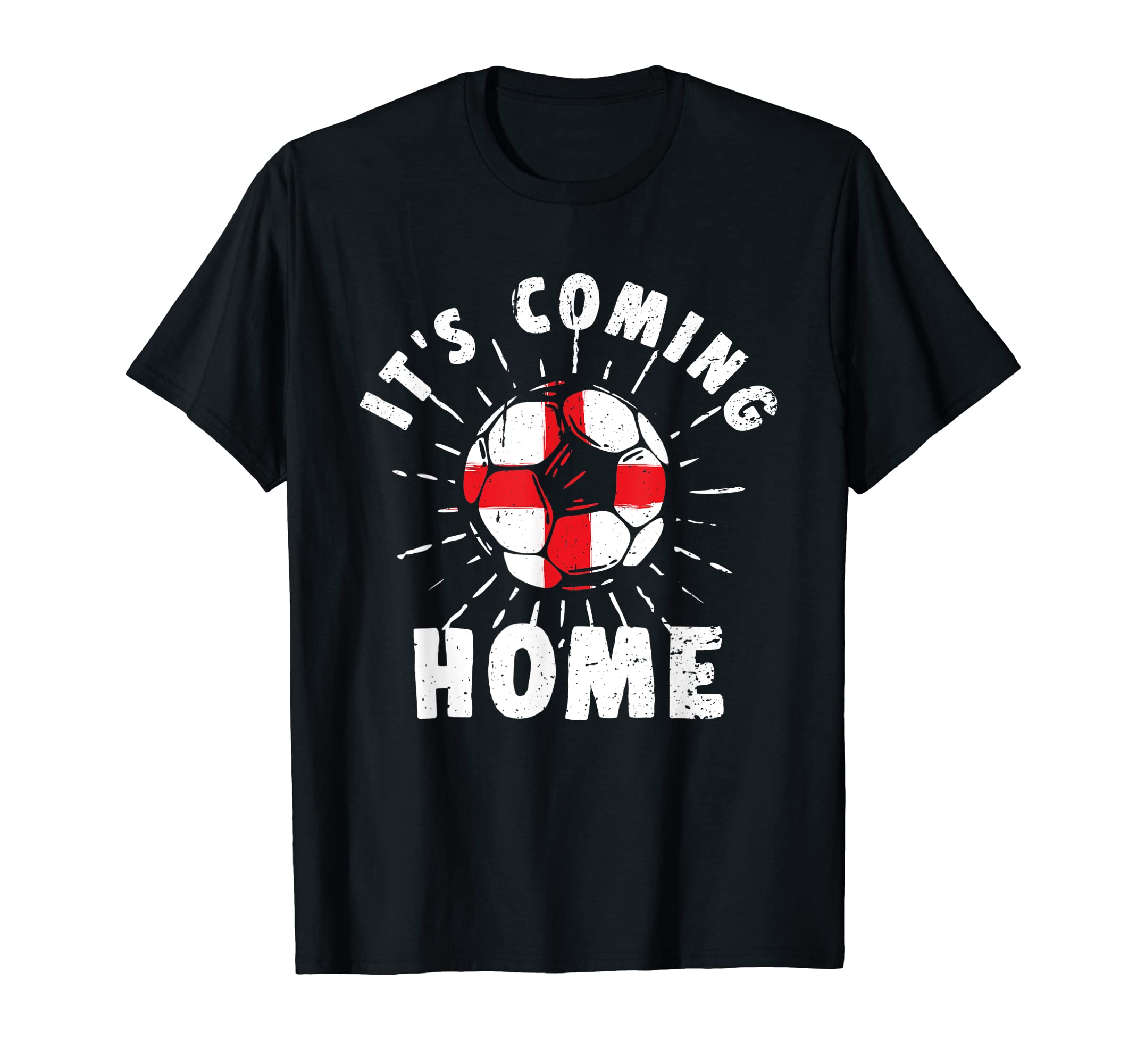 Coming Home England Flag Football Player T-Shirt - Streetwear Style Unisex - T-Shirt, Sweatshirt, Hoodie