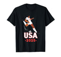 American Flag Soccer Ball Soccer T-Shirt - Casual Everyday Wear for Adults - T-Shirt, Sweatshirt, Hoodie
