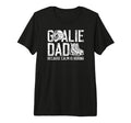 Mens Funny Hockey Goalie Dad Ice T-Shirt - Casual Everyday Wear for Adults - T-Shirt, Sweatshirt, Hoodie