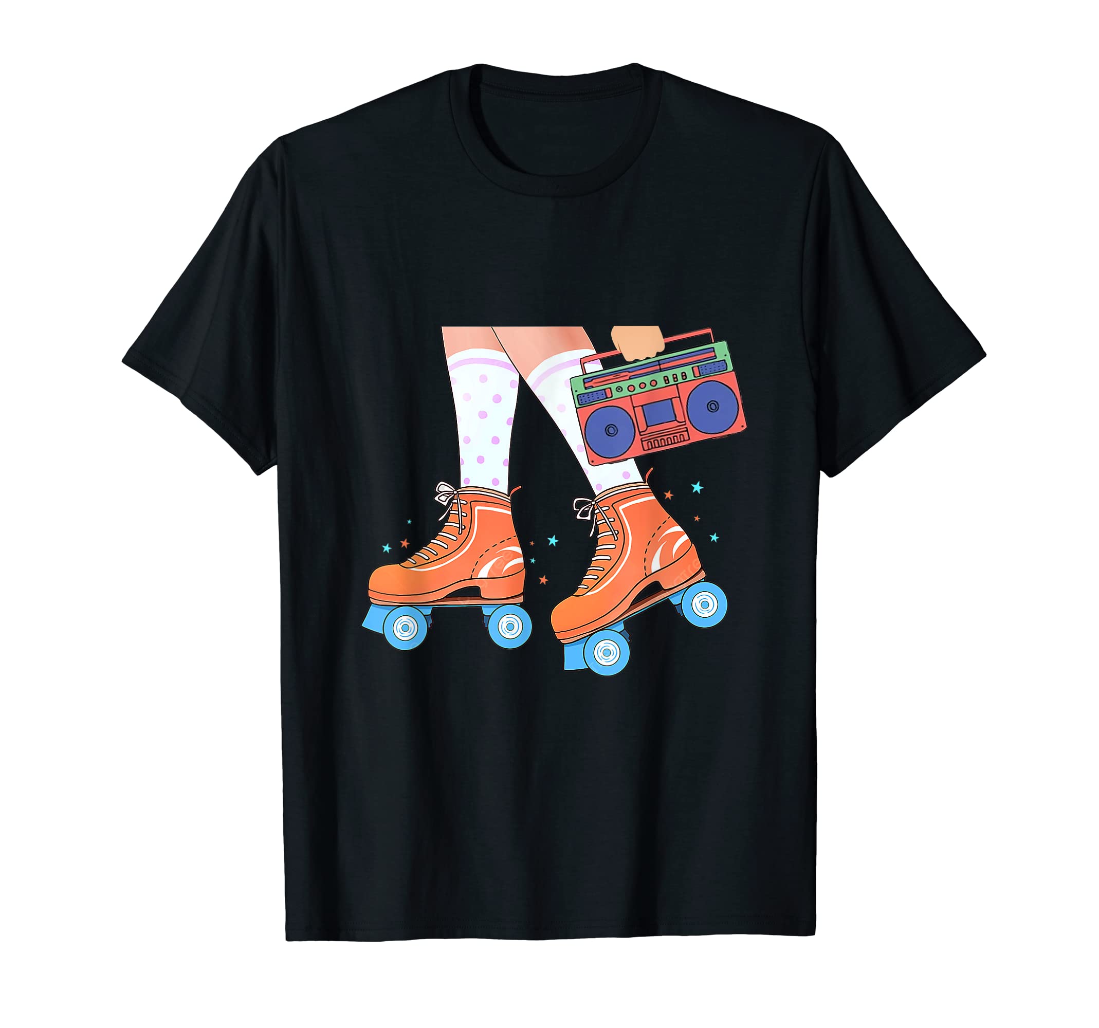 Rollerskates Funny 80S Roller Disco T-Shirt - Casual Everyday Wear Unisex - T-Shirt, Sweatshirt, Hoodie