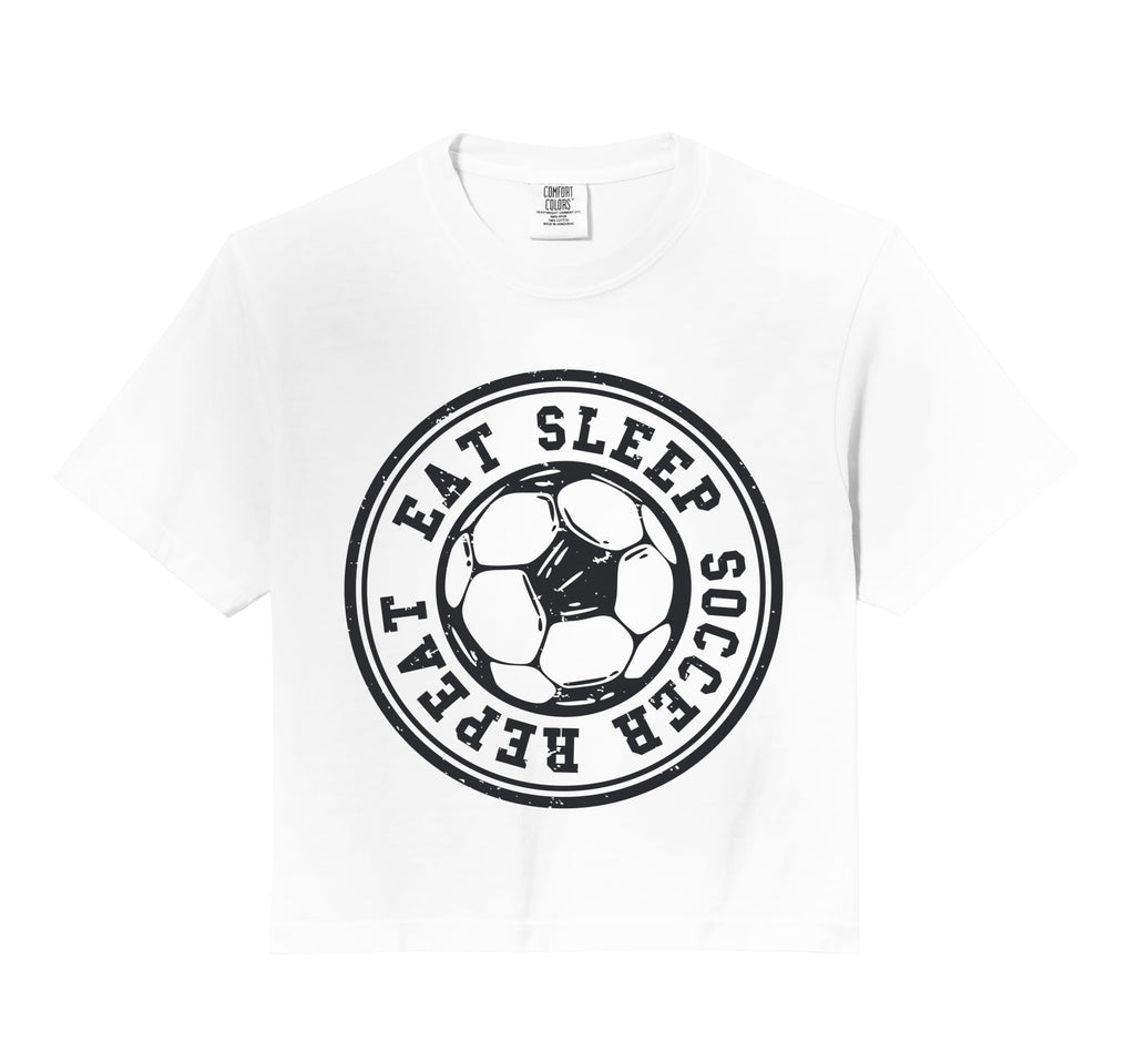 Eat Sleep Soccer Repeat Soccer Sports Hoodie - Novelty Apparel Men Women - T-Shirt, Sweatshirt, Hoodie