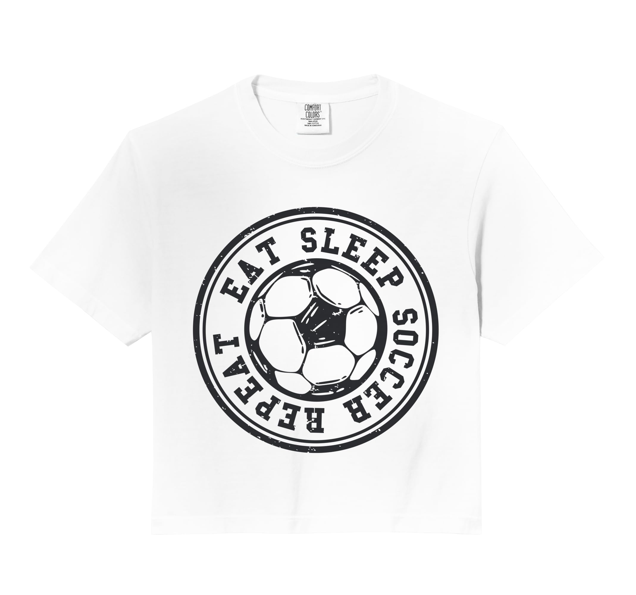 Eat Sleep Soccer Repeat Soccer Sports Hoodie - Novelty Apparel Men Women - T-Shirt, Sweatshirt, Hoodie