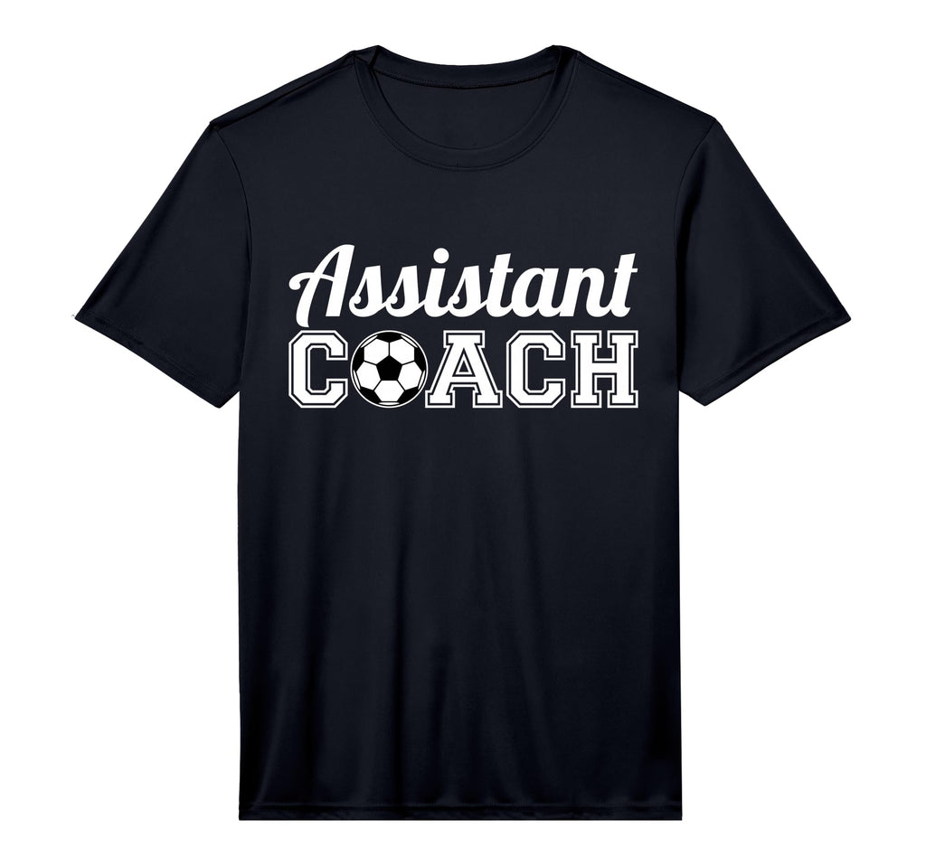 Assistant Soccer Coach Performance T-Shirt - Unique Graphic Unisex - T-Shirt, Sweatshirt, Hoodie