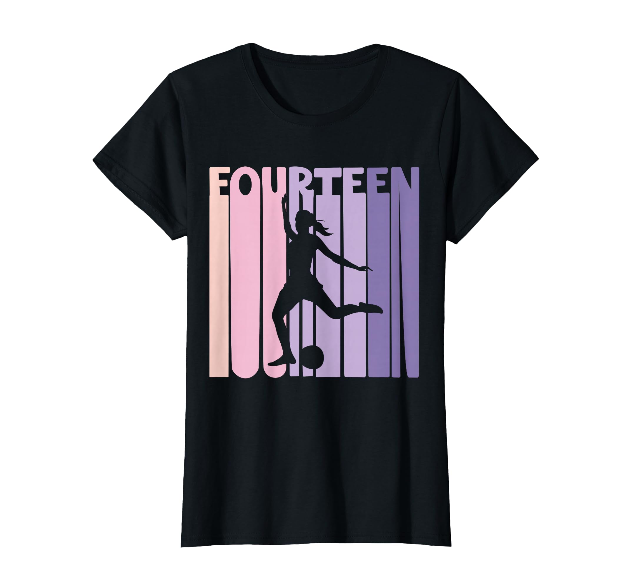 14 Years Soccer Gift 14Th Birthday T-Shirt - Graphic Print Men Women - T-Shirt, Sweatshirt, Hoodie