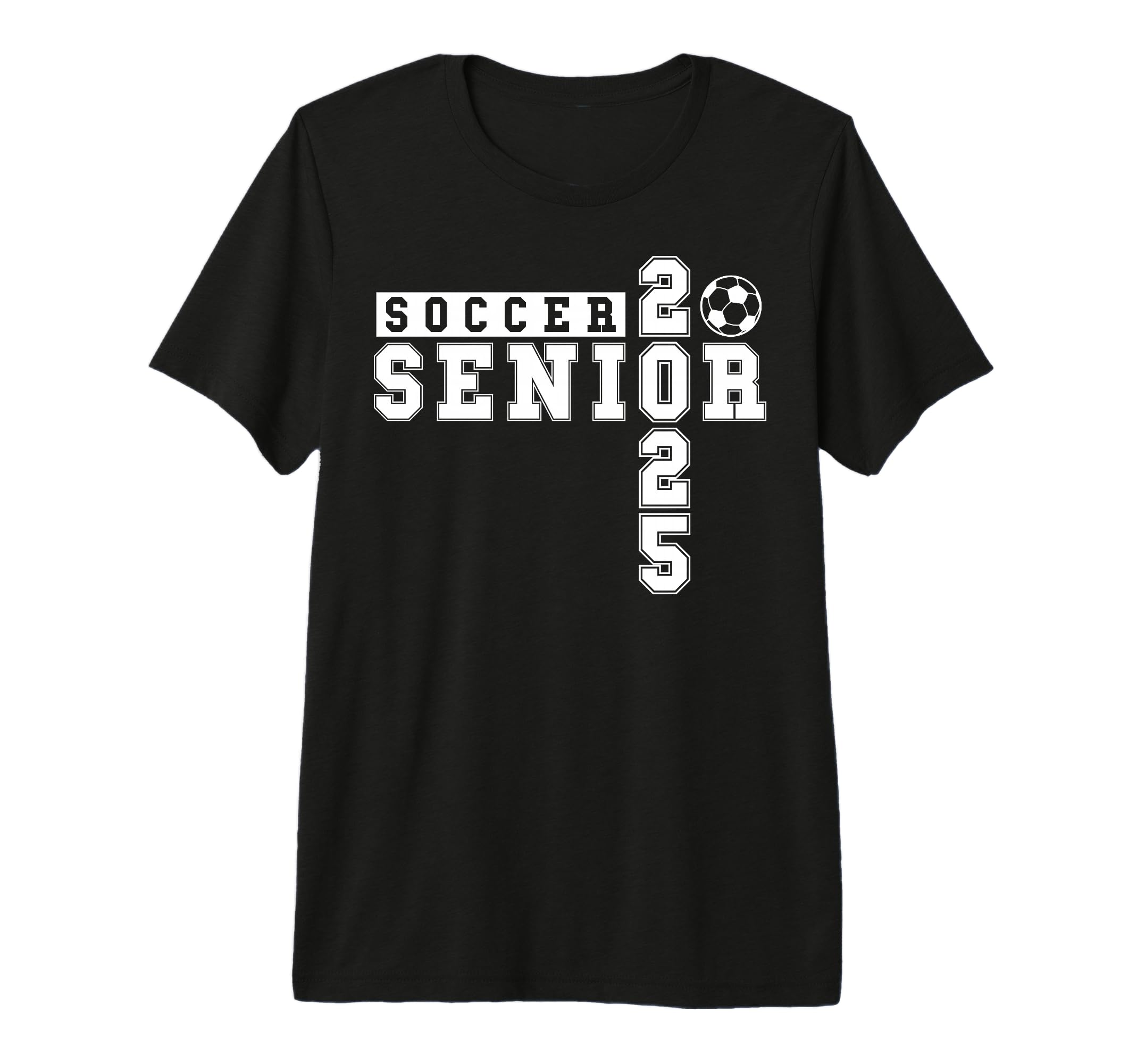 Soccer Senior Night Soccer Senior 2025 T-Shirt - Unique Graphic for Adults - T-Shirt, Sweatshirt, Hoodie