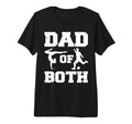 Mens Dad Both Funny Gymnastics Soccer T-Shirt - Trendy Graphic Men Women - T-Shirt, Sweatshirt, Hoodie