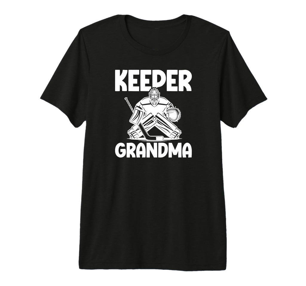 Ice Hockey Keeper Grandma Hockey Goalie T-Shirt - Trendy Graphic Men Women - T-Shirt, Sweatshirt, Hoodie