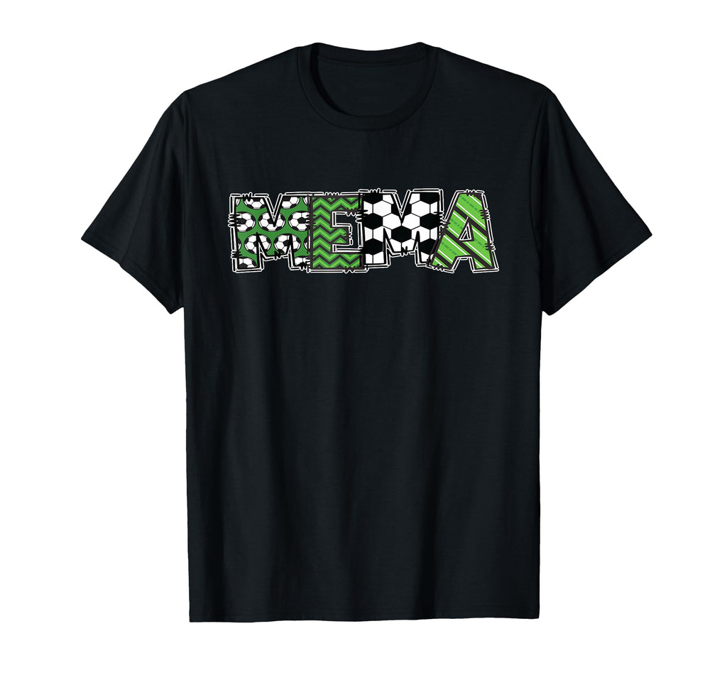 Soccer Mema Birthday Party T-Shirt - Novelty Apparel for Adults - T-Shirt, Sweatshirt, Hoodie