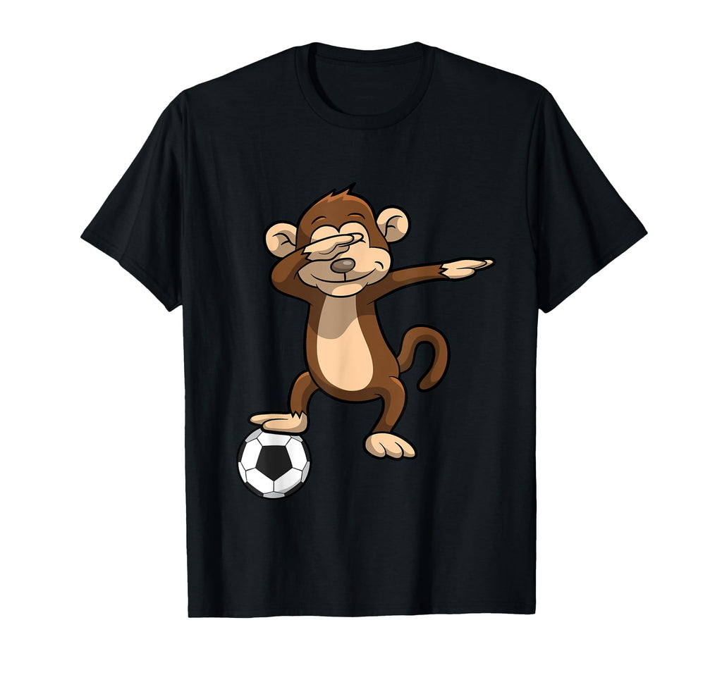 Dabbing Soccer Monkey Dab T-Shirt - Fun Novelty Design Unisex - T-Shirt, Sweatshirt, Hoodie