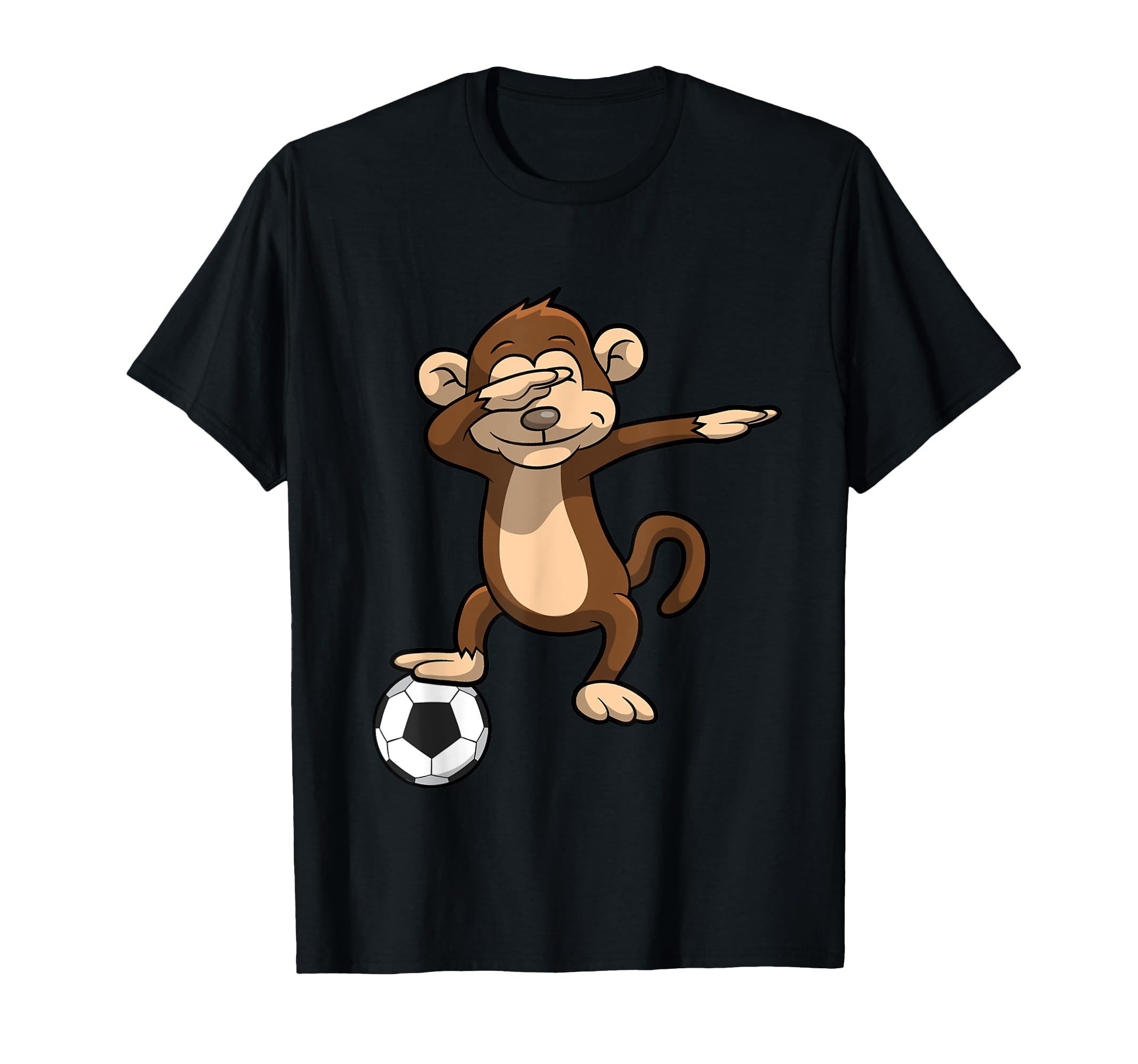Dabbing Soccer Monkey Dab T-Shirt - Fun Novelty Design Unisex - T-Shirt, Sweatshirt, Hoodie