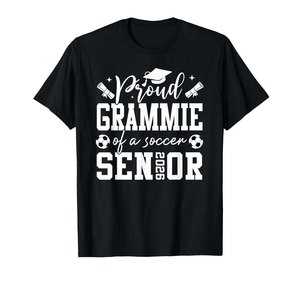 Proud Grammie Soccer 2026 Senior T-Shirt - Minimalist Print for Adults - T-Shirt, Sweatshirt, Hoodie