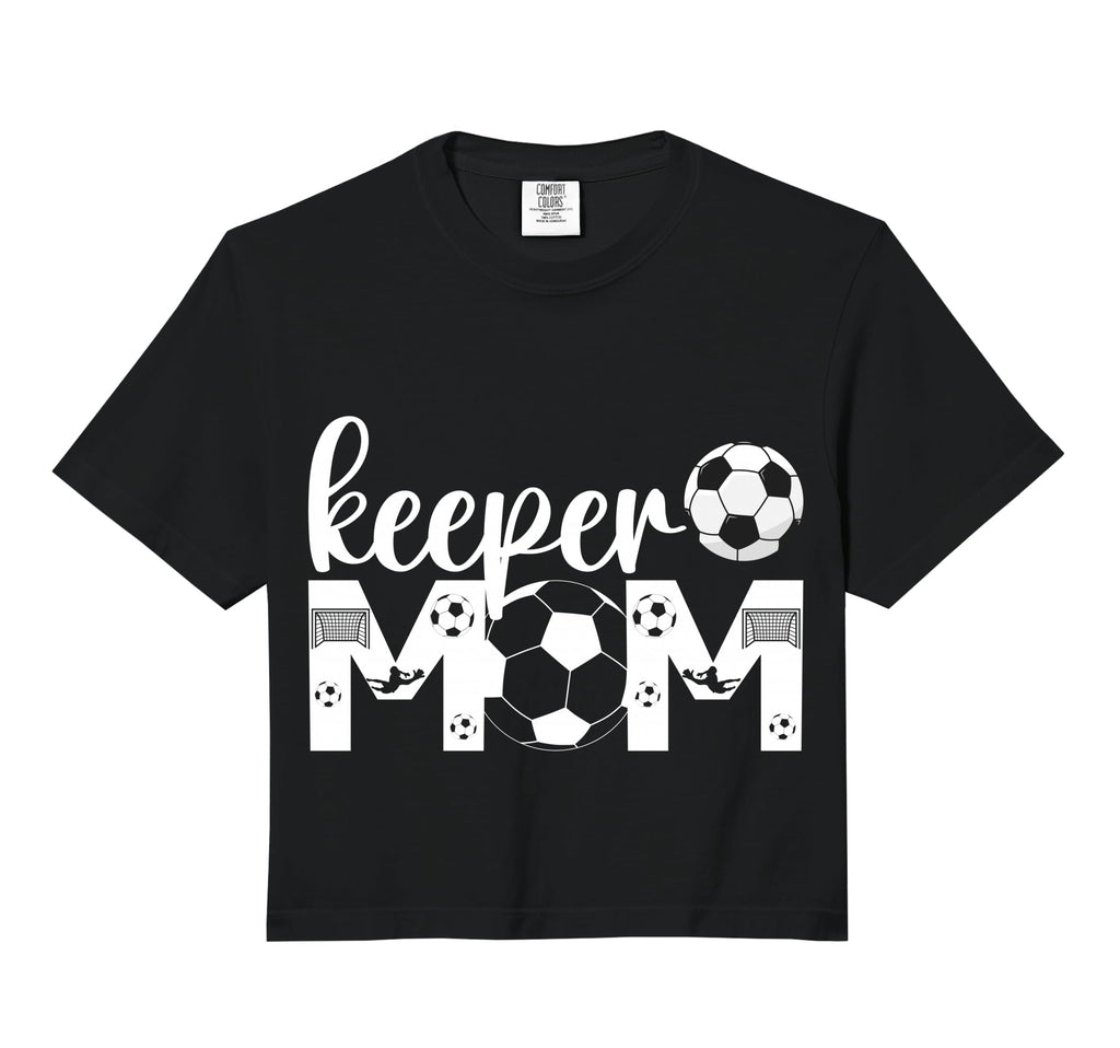 Soccer Keeper Mom Proud Mother Sweatshirt - Fun Novelty Design for Adults - T-Shirt, Sweatshirt, Hoodie