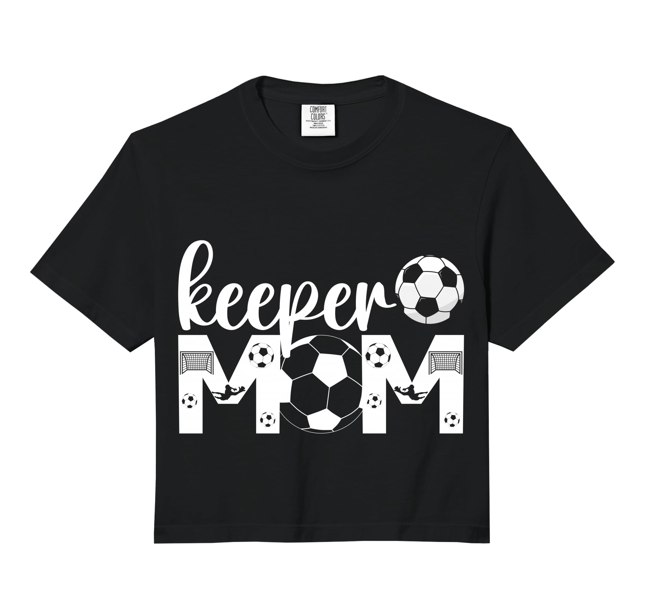 Soccer Keeper Mom Proud Mother Sweatshirt - Fun Novelty Design for Adults - T-Shirt, Sweatshirt, Hoodie