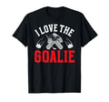 I Love Hockey Goalie Mama Hockey T-Shirt - Graphic Print for Adults - T-Shirt, Sweatshirt, Hoodie