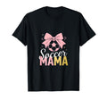 Soccer Mama Bow Soccer Mom Club T-Shirt - Minimalist Print Unisex - T-Shirt, Sweatshirt, Hoodie