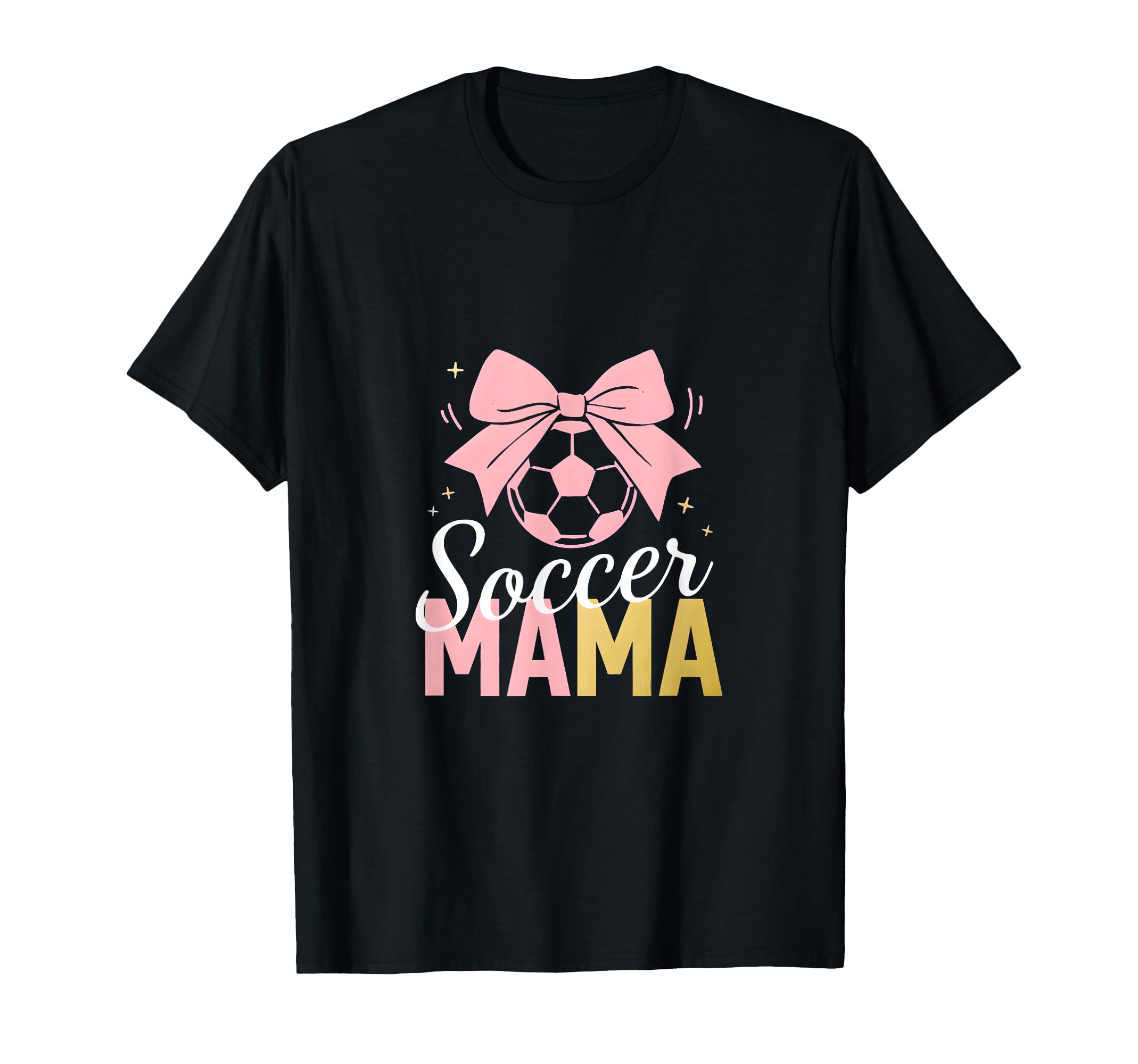 Soccer Mama Bow Soccer Mom Club T-Shirt - Minimalist Print Unisex - T-Shirt, Sweatshirt, Hoodie