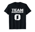 Team Manager Sports Equipment Coach T-Shirt - Graphic Print for Adults - T-Shirt, Sweatshirt, Hoodie