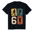 6Th Birthday 6 Soccer Player Soccer T-Shirt - Aesthetic Graphic for Adults - T-Shirt, Sweatshirt, Hoodie