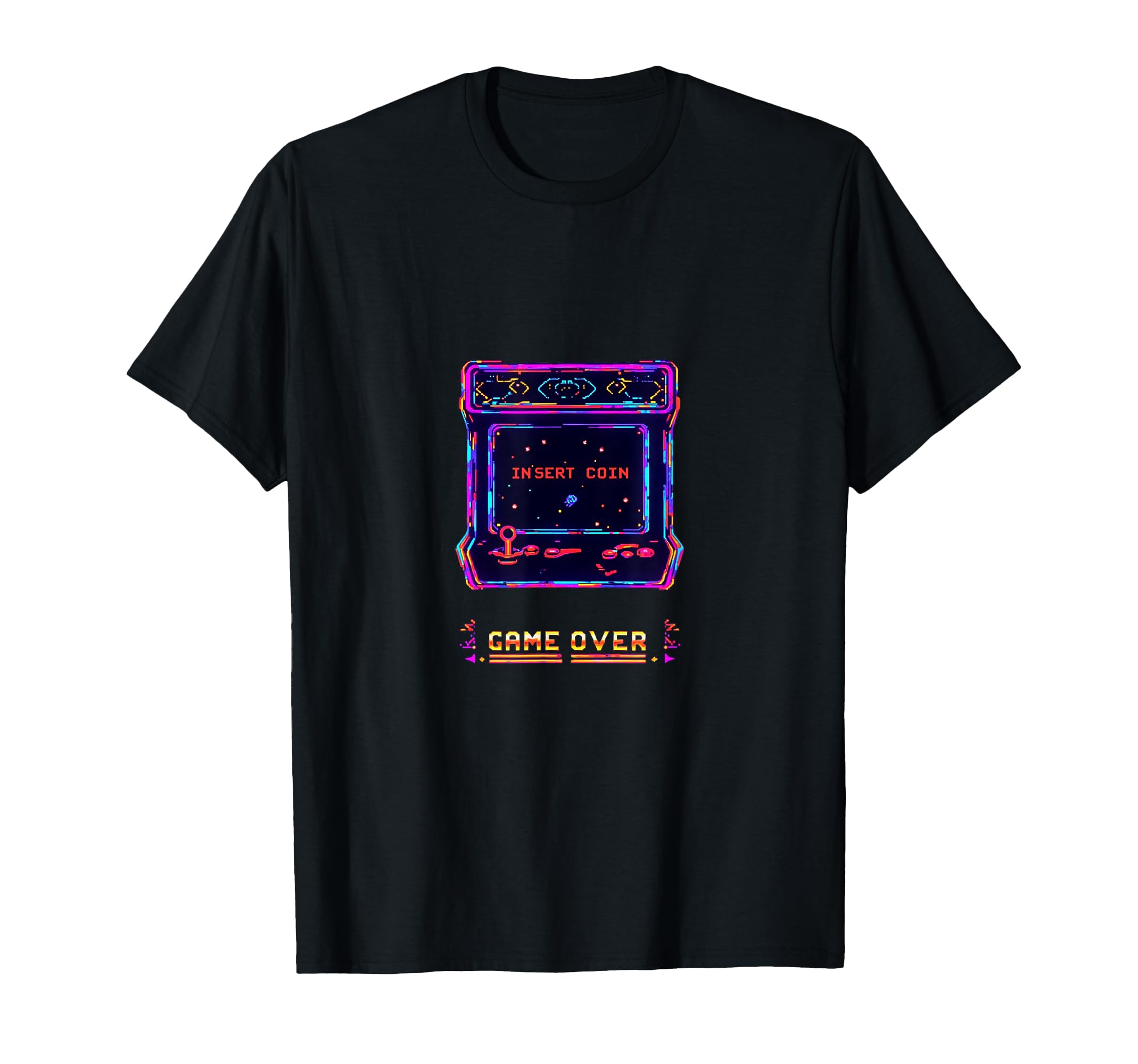 Gaming Arcade Game Over Play Player T-Shirt - Novelty Apparel Men Women - T-Shirt, Sweatshirt, Hoodie