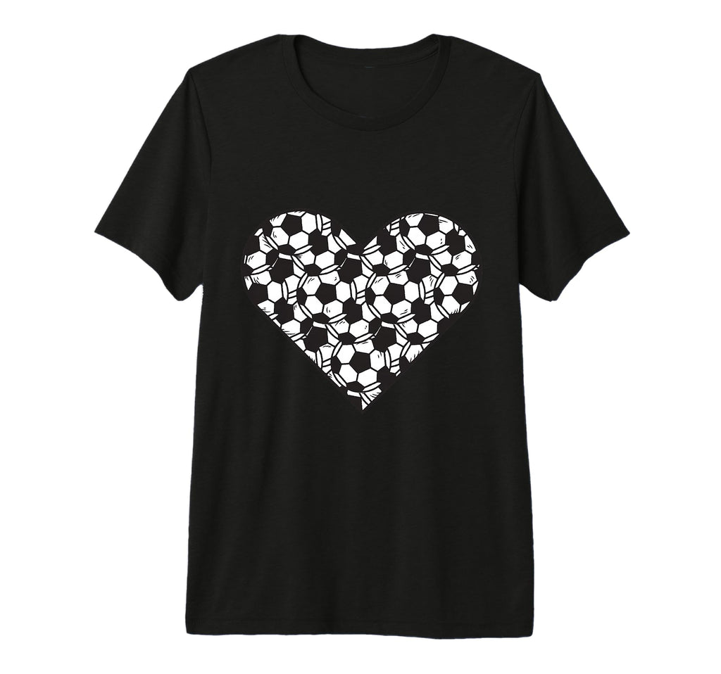 Soccer Play Heart Funny Valentines T-Shirt - Trendy Graphic Unisex - T-Shirt, Sweatshirt, Hoodie